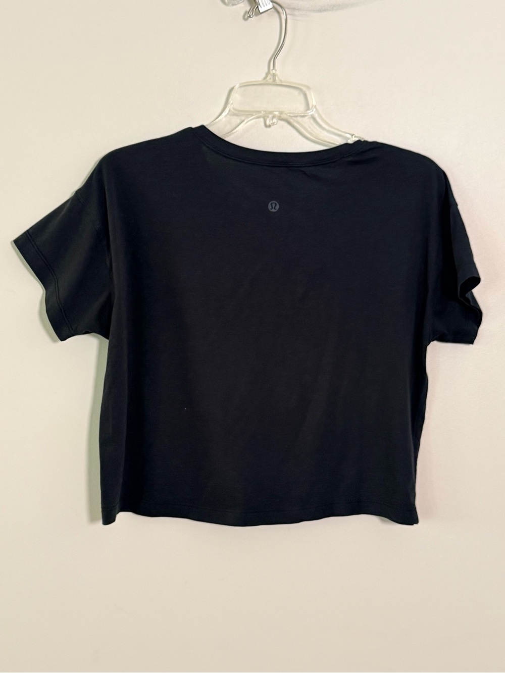 Lululemon Black Fast And Free Race Length Cropped Top, SIZE S, See Description - Picture 6 of 6